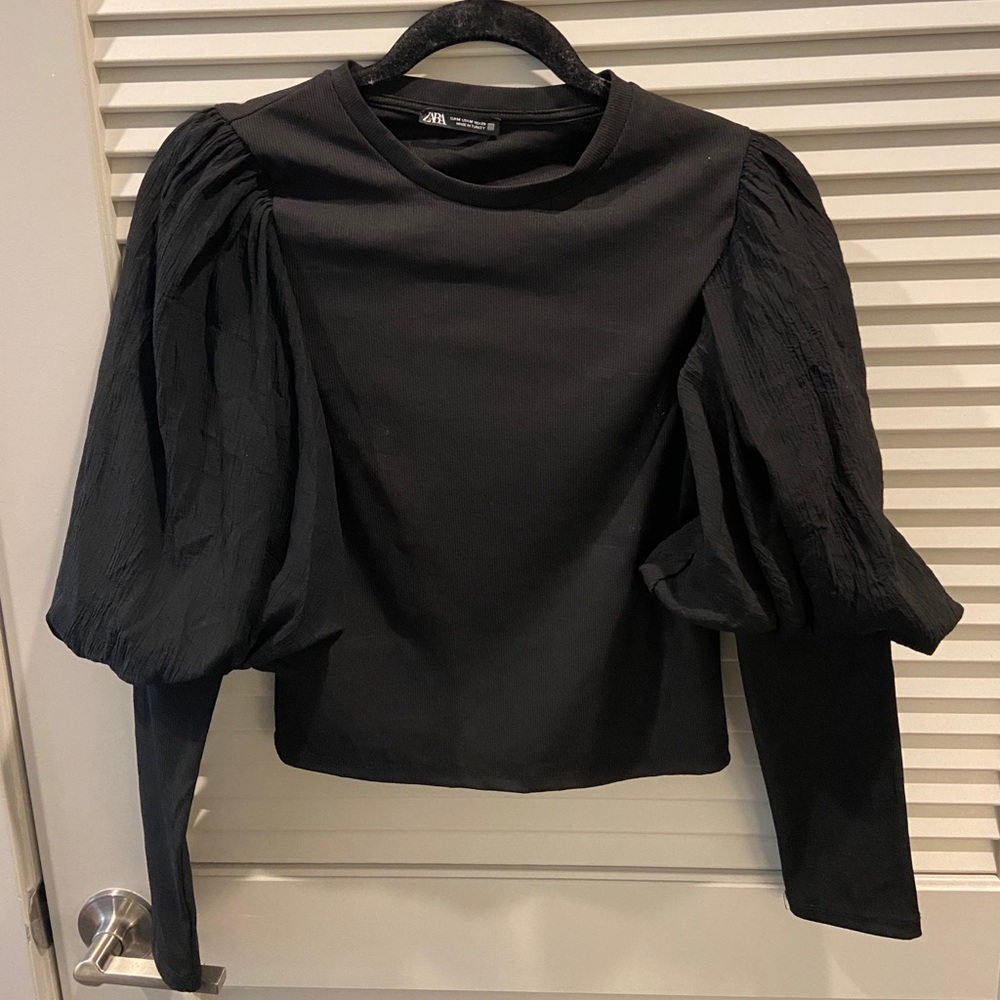 Black Zara Top